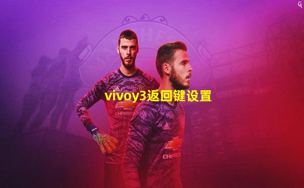 vivoy3返回键设置